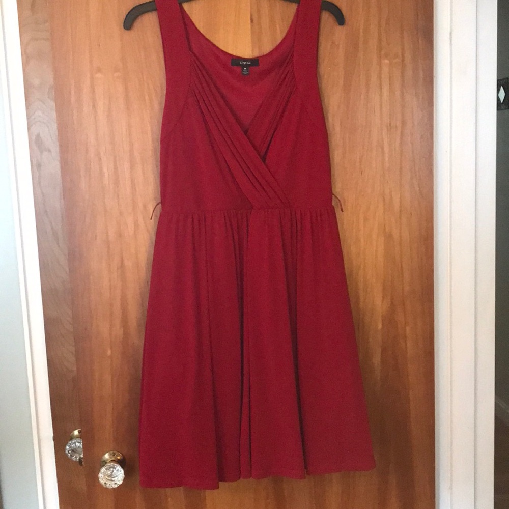 Express red dress size medium